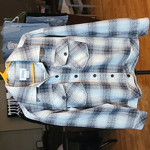 Boston Traders Womans Shirt Jacket (Shacket) Size Medium - Picture 4 of 13